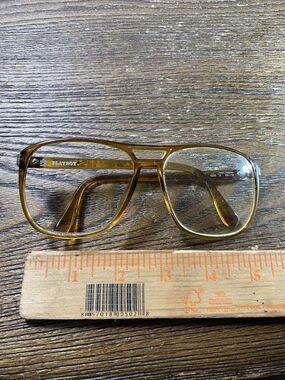 *Has 1 Lens* PLAYBOY 4550 12 59/15 vintage eyewear Oversized Germany 1980s Optyl